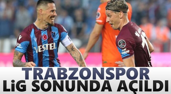 Trabzonspor lig sonunda açıldı