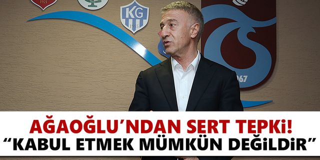 Ahmet Ağaoğlu'ndan sert kınama! "Kabul edilemez"