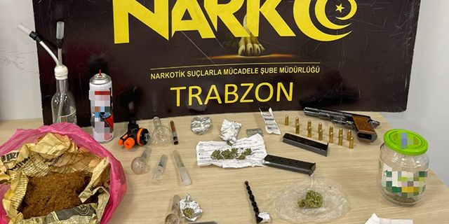 Trabzon’da Emniyetten uyuşturucu operasyonu!