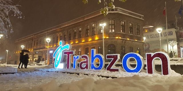 Meteorolojiden Trabzon için kar yağışı uyarısı!