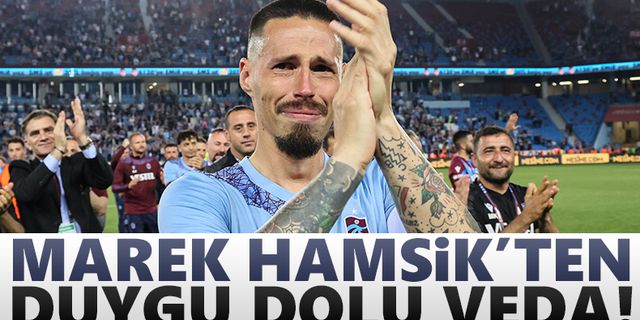 Hamsik'ten duygu dolu veda!