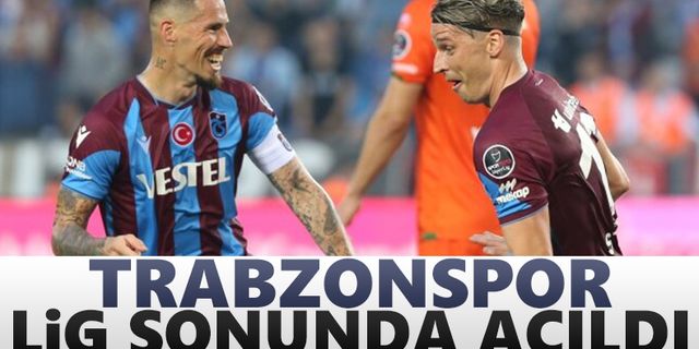 Trabzonspor lig sonunda açıldı