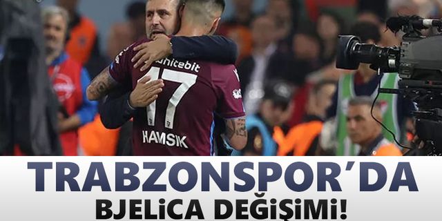 Trabzonspor'a Bjelica değişimi