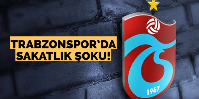 Trabzonspor’da sakatlık şoku! Başakşehir maçında…