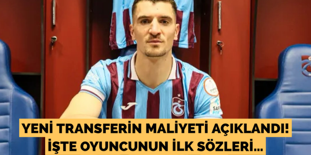 Trabzonspor Thomas Andre Meunier'in maliyetini açıkladı