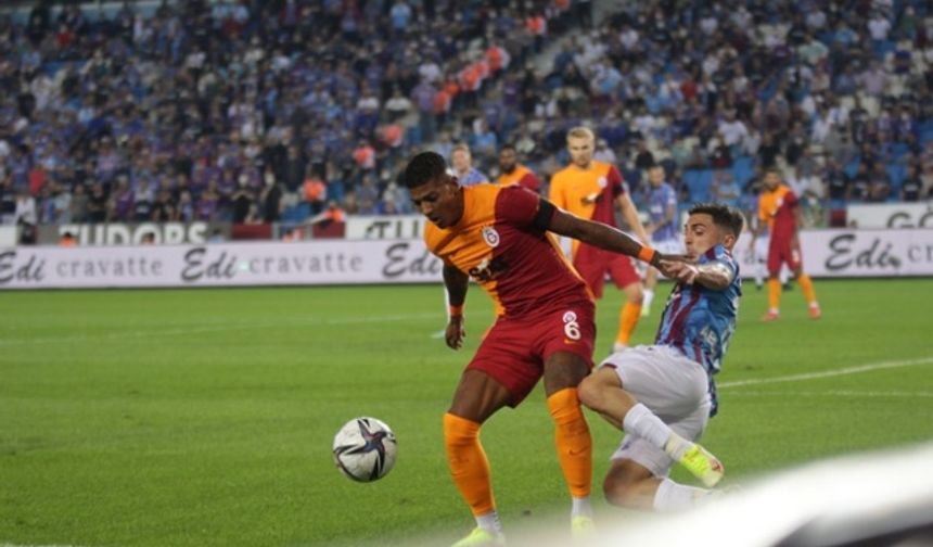 Trabzonspor-Galatasaray maçında neler oldu?