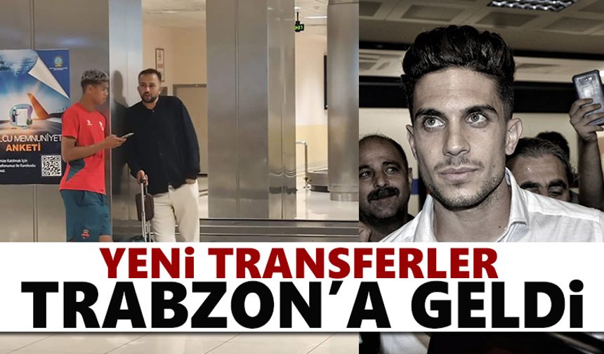 Yeni transferler Bartra ve Lahtimi Trabzon’a geldi