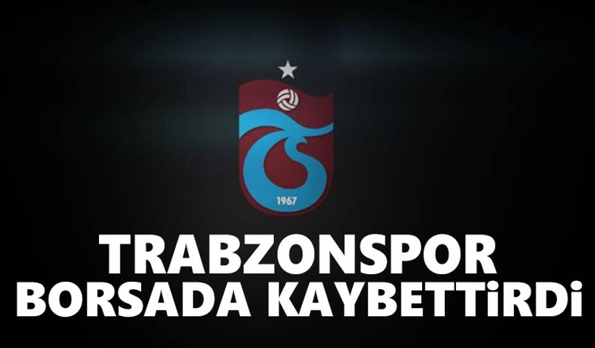 Trabzonspor borsada kaybettirdi! İşte Eylül sonuçları...