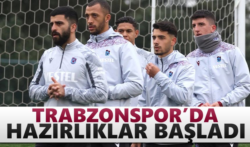 Trabzonspor'da Ankaragücü maçı hazırlıkları başladı